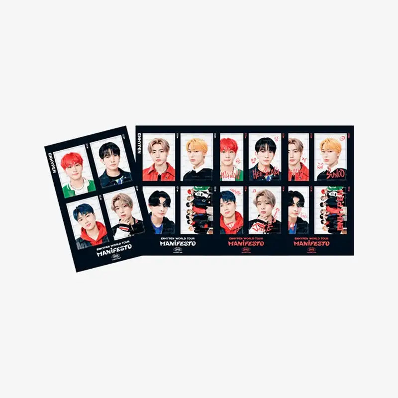 ENHYPEN - MANIFESTO - 4 Cuts Sticker Set - ENHYPEN - Stickers - Harumio