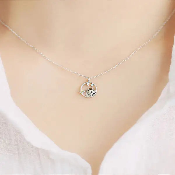 BT21 x OST - Silver Necklace Ver. 2 - Chimmy - BT21 - Necklace - Harumio