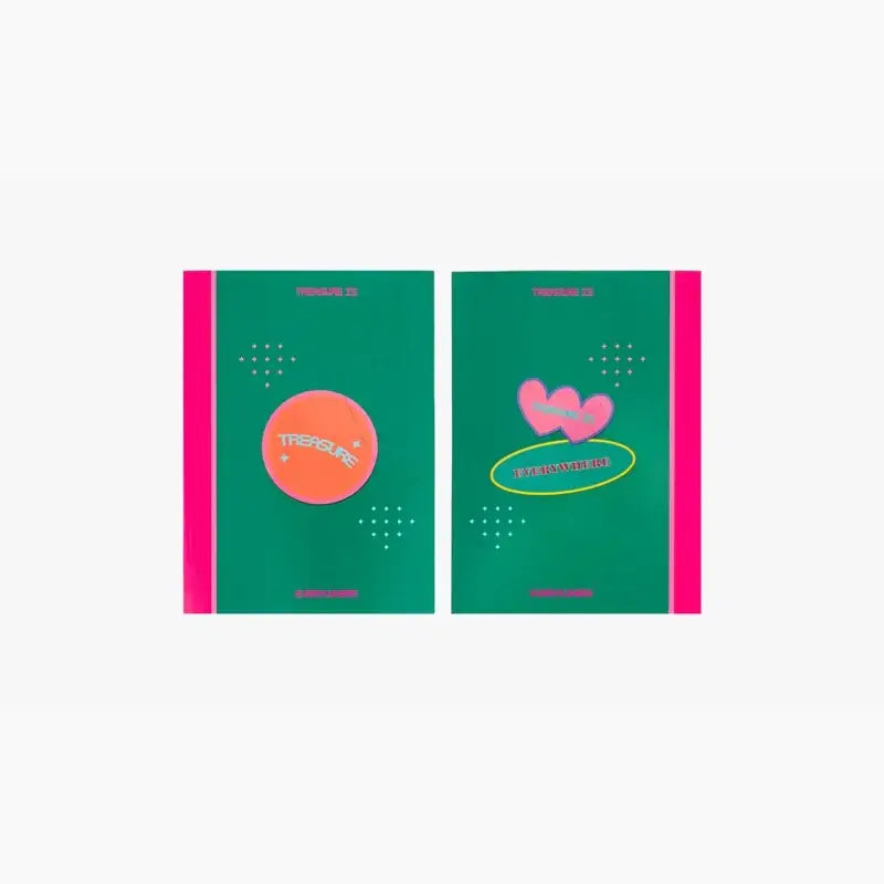 TREASURE - TREASUREMAP Notebook Set - TREASURE - T-Shirts - Harumio