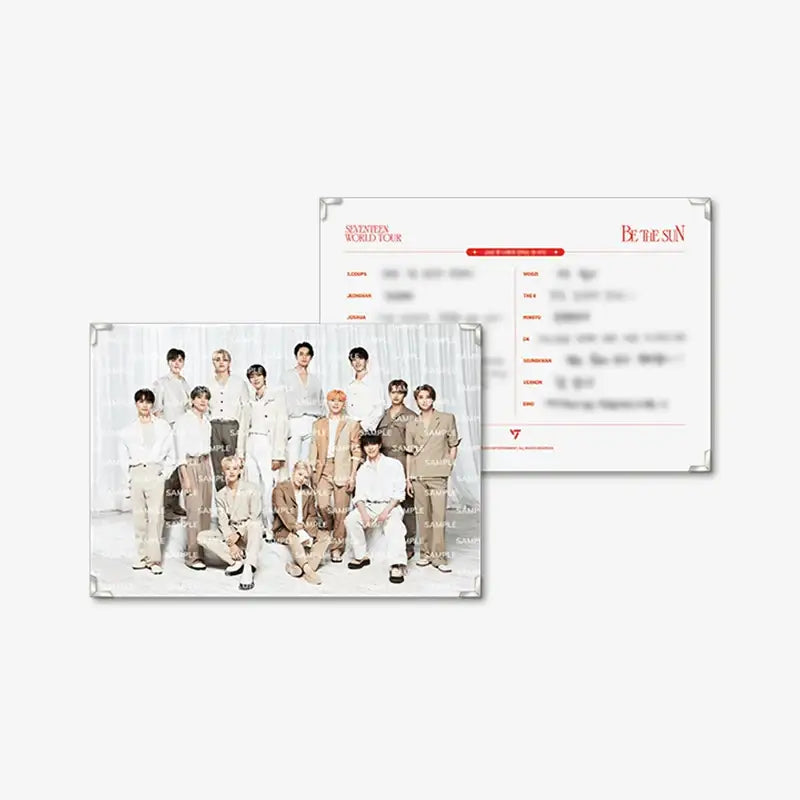 Seventeen - BE THE SUN - Premium Message Photo - SEVENTEEN - Photo - Harumio