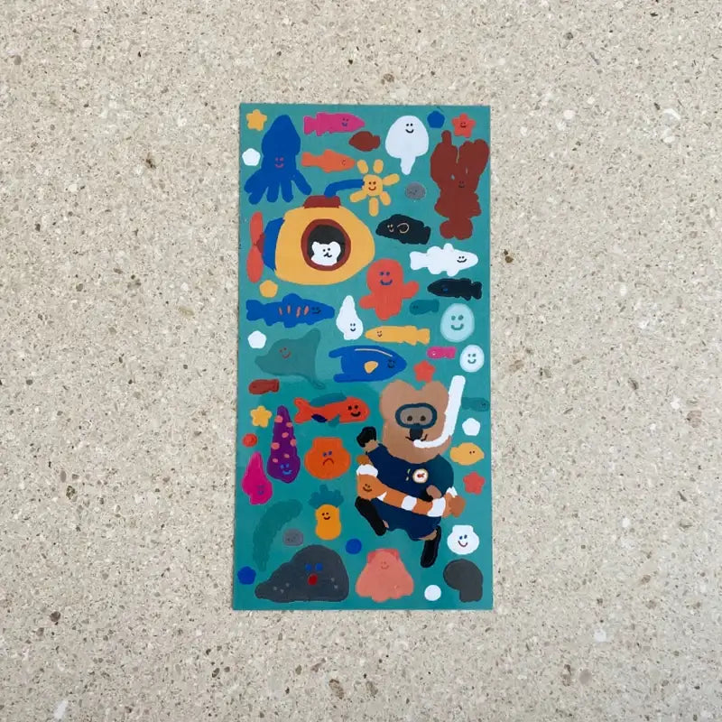 Dinotaeng - Seafood Sticker - Dinotaeng - Sticker - Harumio