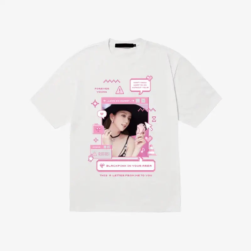 BlackPink - 6th Anniversary - T-Shirts - BlackPink - Fashion - Harumio