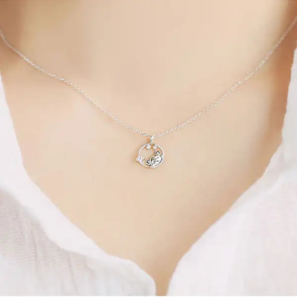 BT21 x OST - Silver Necklace Ver. 2 - Koya - BT21 - Necklace - Harumio