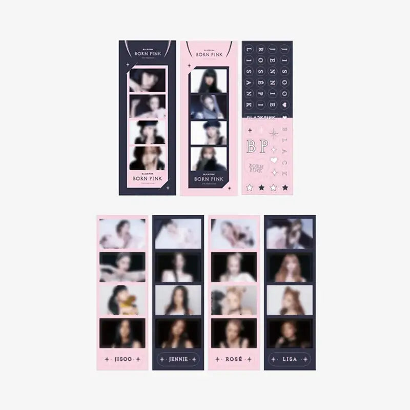 BlackPink - Born Pink - 4cut Photo Set - BlackPink - Photo Set - Harumio