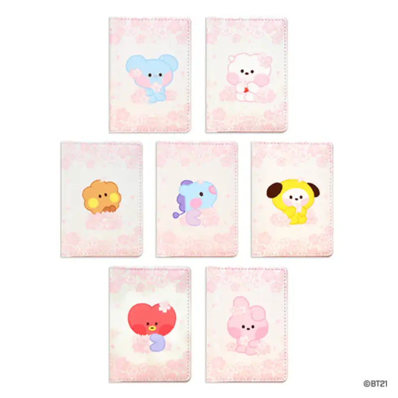 Monopoly x BT21 - Minini Card Case - Cherry Blossom - Monopoly - Stationery, Accessories - Harumio