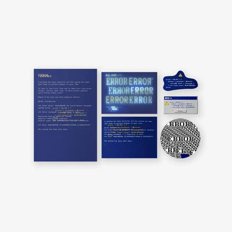 AKMU - ERROR - Lee Chanhyuk Bucket List Note + Sticker Set - AKMU - Notebook - Harumio