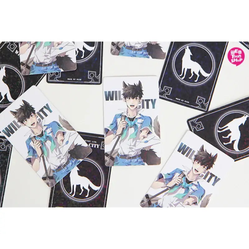 Wild City - Photo Card Set - Webtoon Shop - Photo Card - Harumio Wild City - Photo Card Set - Webtoon Shop - Photo Card - Harumio