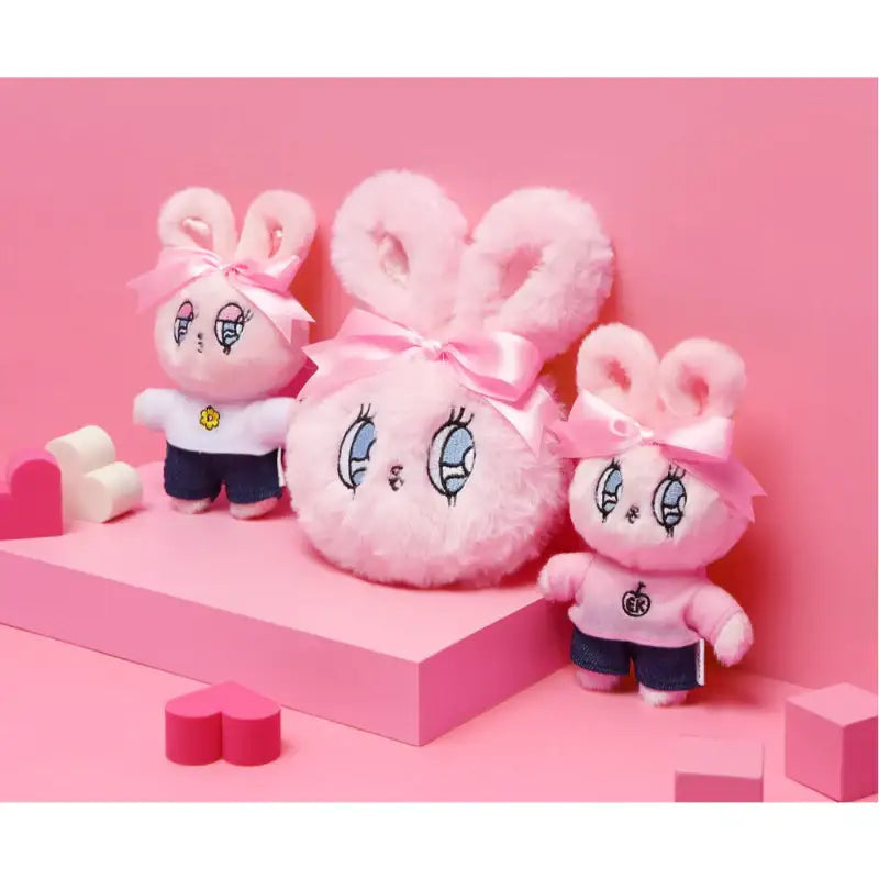 Esther Bunny - Esther Loves You Plush Doll Keyring - White Bunny - Esther Bunny - Accessories - Harumio