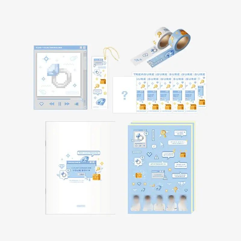 TREASURE - 2nd Anniversary - Deco Kit - TREASURE - Stationeries - Harumio