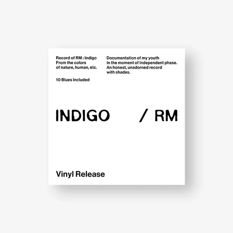 BTS RM - Indigo LP - BTS - Album - Harumio