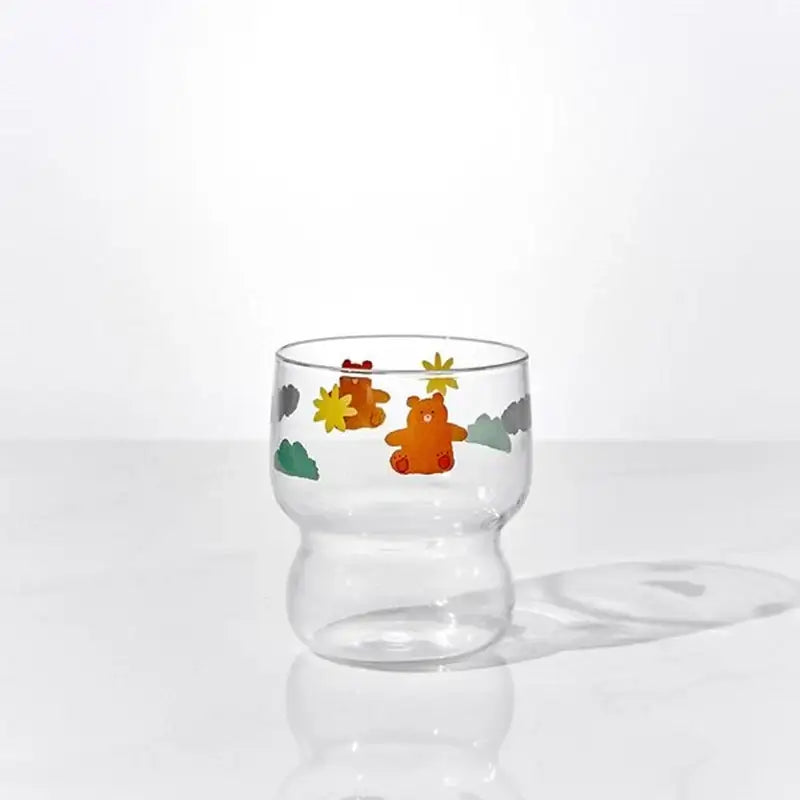 Korean Little Buddy - Dongle Glass Cup - Modern House - Tableware - Harumio