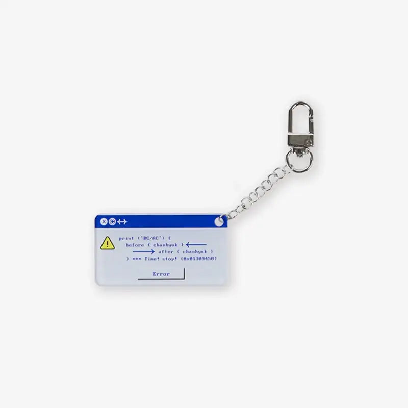 AKMU - ERROR - Lee Chanhyuk Acrylic Keyring - AKMU - Keyrings - Harumio AKMU - ERROR - Lee Chanhyuk Acrylic Keyring - AKMU - Keyrings - Harumio