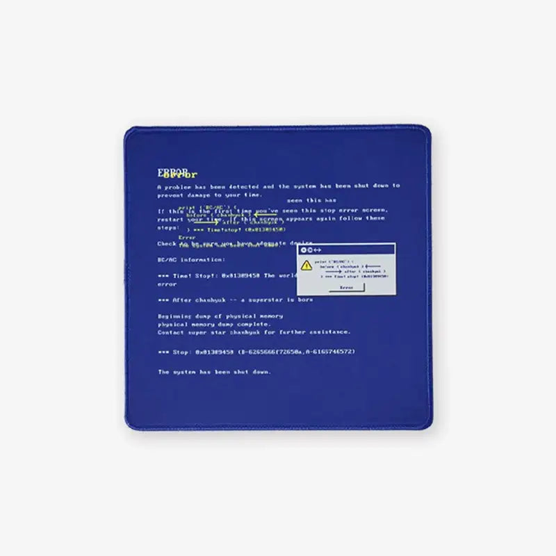 AKMU - ERROR - Lee Chanhyuk Mouse Pad - AKMU - Mouse Pads - Harumio