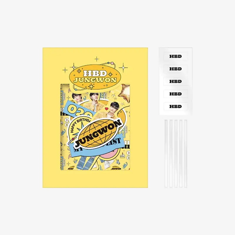ENHYPEN - BIRTHDAY - JUNGWON Deco Sticker Set - ENHYPEN - Stickers - Harumio