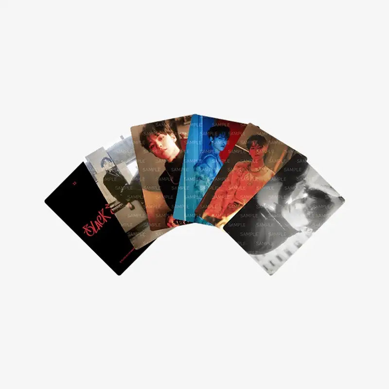 Seventeen - Black Eye - Trading Card Set - SEVENTEEN - Collectible Trading Cards - Harumio