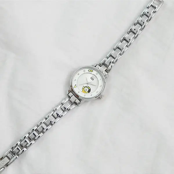 BT21 x OST - Silver Metal Watch - Chimmy - BT21 - Watches - Harumio