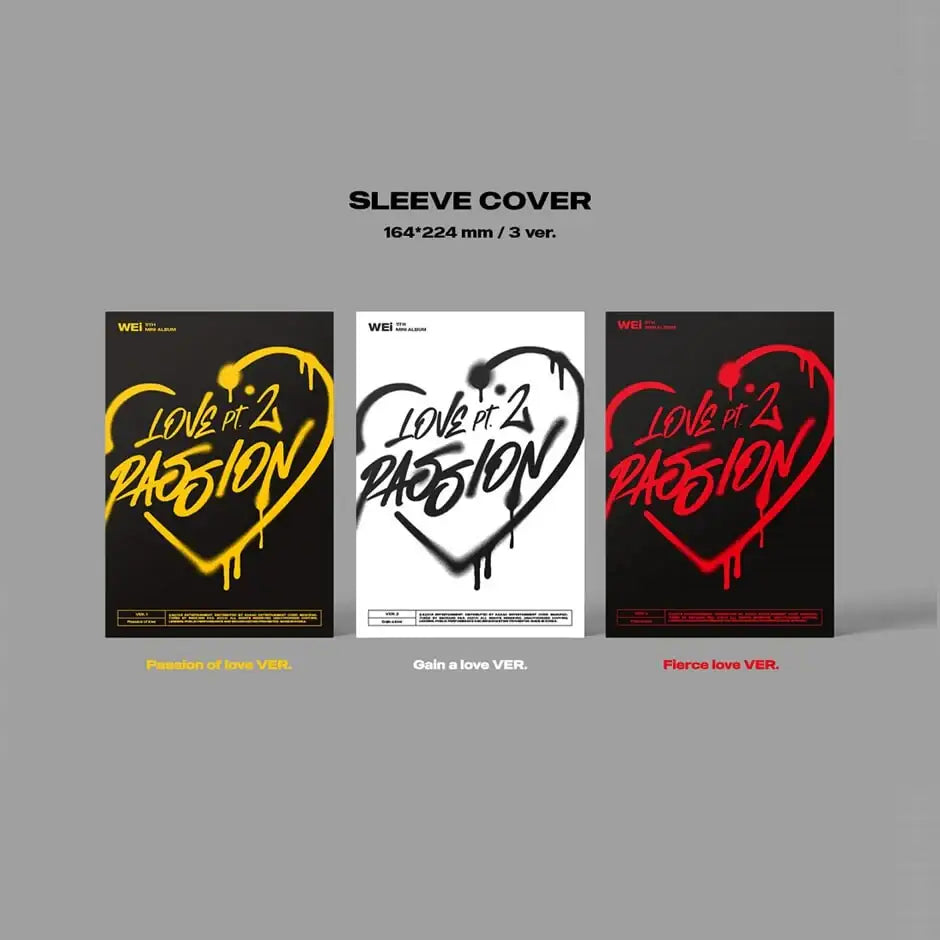 WEi - Love Pt. 2 Passion : 5th Mini Album - WEi - Album - Harumio
