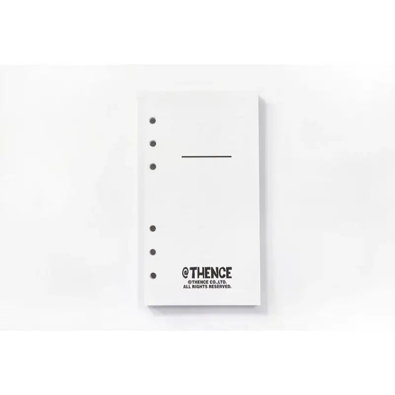 THENCE - A6 Standard Diary Paper Set - THENCE - Stationary - Harumio