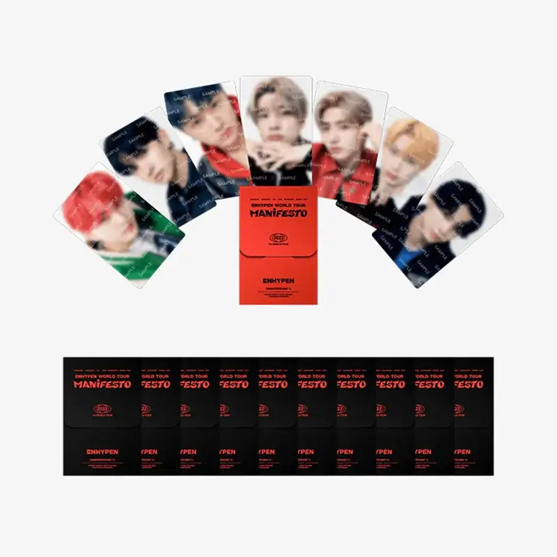 ENHYPEN - MANIFESTO - Trading Card Set - ENHYPEN - Collectible Trading Cards - Harumio