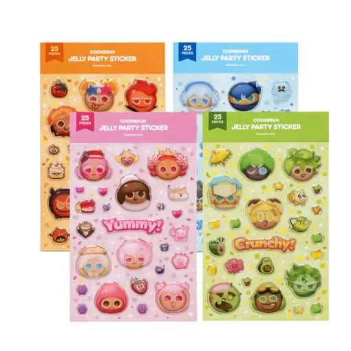 Cookie Run - Jelly Party Sticker - Cookie Run - Accessories - Harumio