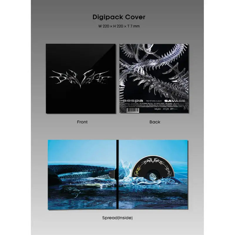 aespa - 1st Mini Album - Savage - SM Entertainment - Album - Harumio aespa - 1st Mini Album - Savage - SM Entertainment - Album - Harumio