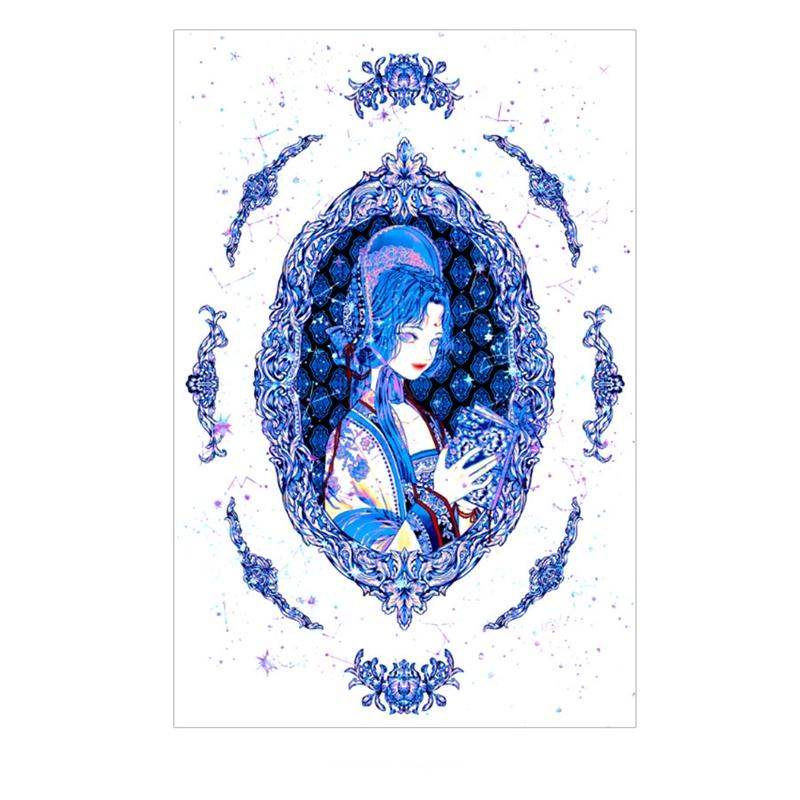 Libet - A Girl With Hologram Foil Sticker - Libet - Stationary - Harumio