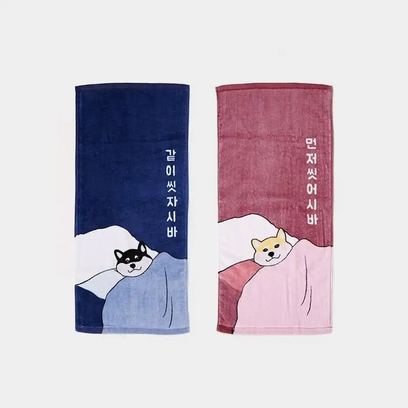 Shiro & Maro - Shiba Towel - BONICREW - Home & Living - Harumio