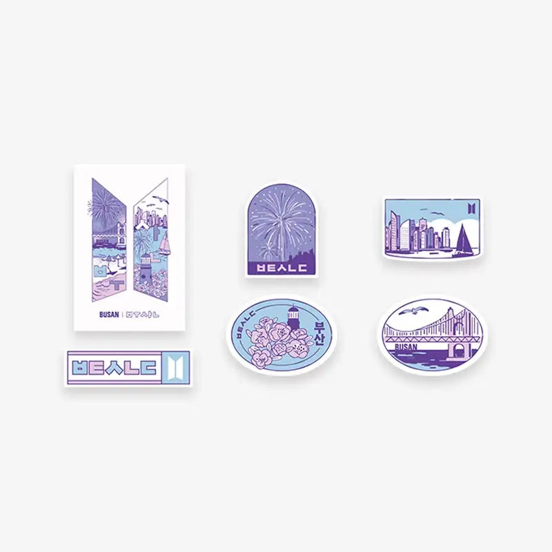 BTS - Yet To Come In BUSAN - City Postcard Set Busan - BTS - Postcards - Harumio