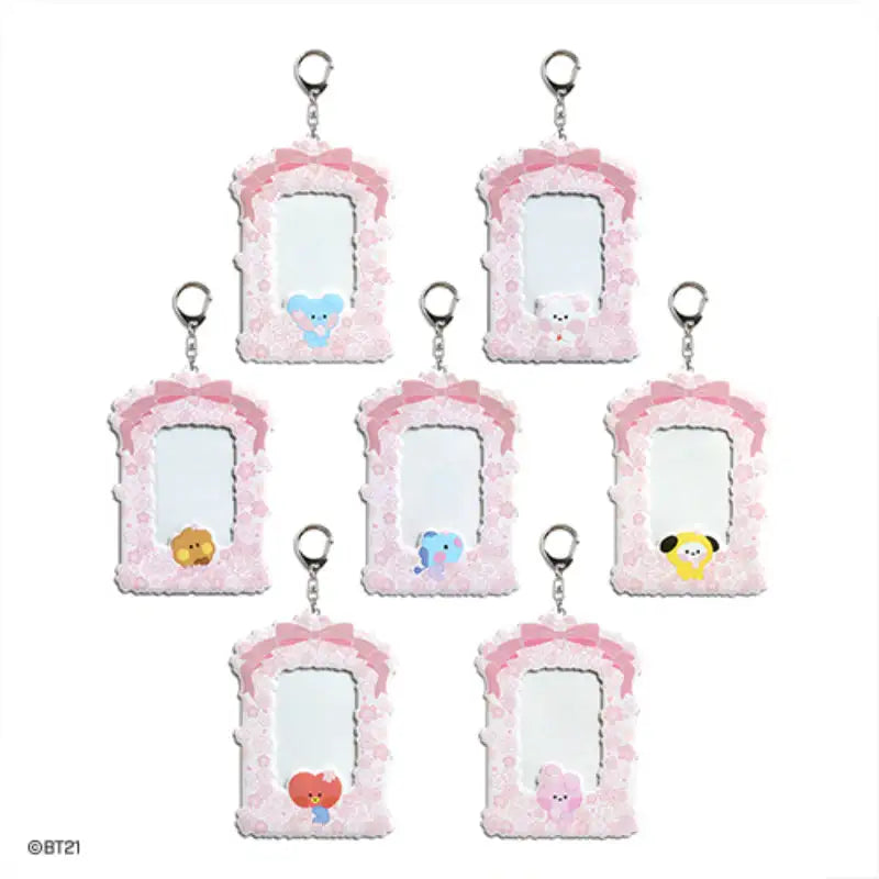 Monopoly x BT21 - Minini Photo Holder - Cherry Blossom - Monopoly - Photo Holder - Harumio