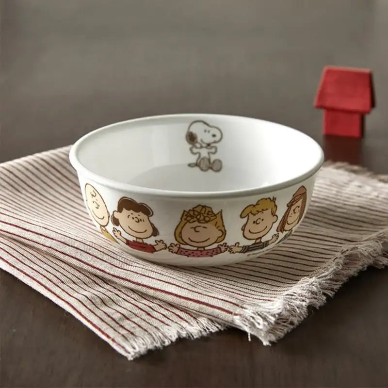 Corelle x Peanuts - Snoopy Friends - Soup Bowl - Modern House - Tableware - Harumio