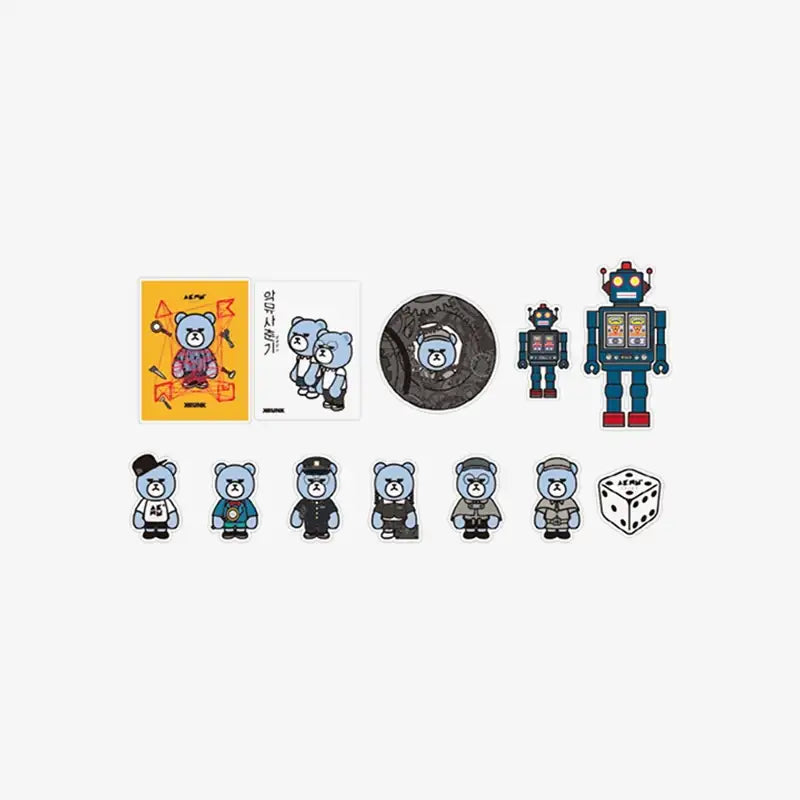 AKMU X Krunk - Spring - Sticker Set - AKMU - Stickers - Harumio AKMU X Krunk - Spring - Sticker Set - AKMU - Stickers - Harumio