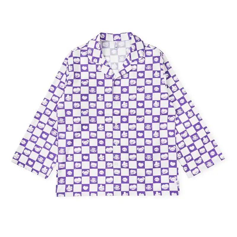 BT21 - Minini Woven Pajama Set - Line Friends - Pajamas - Harumio