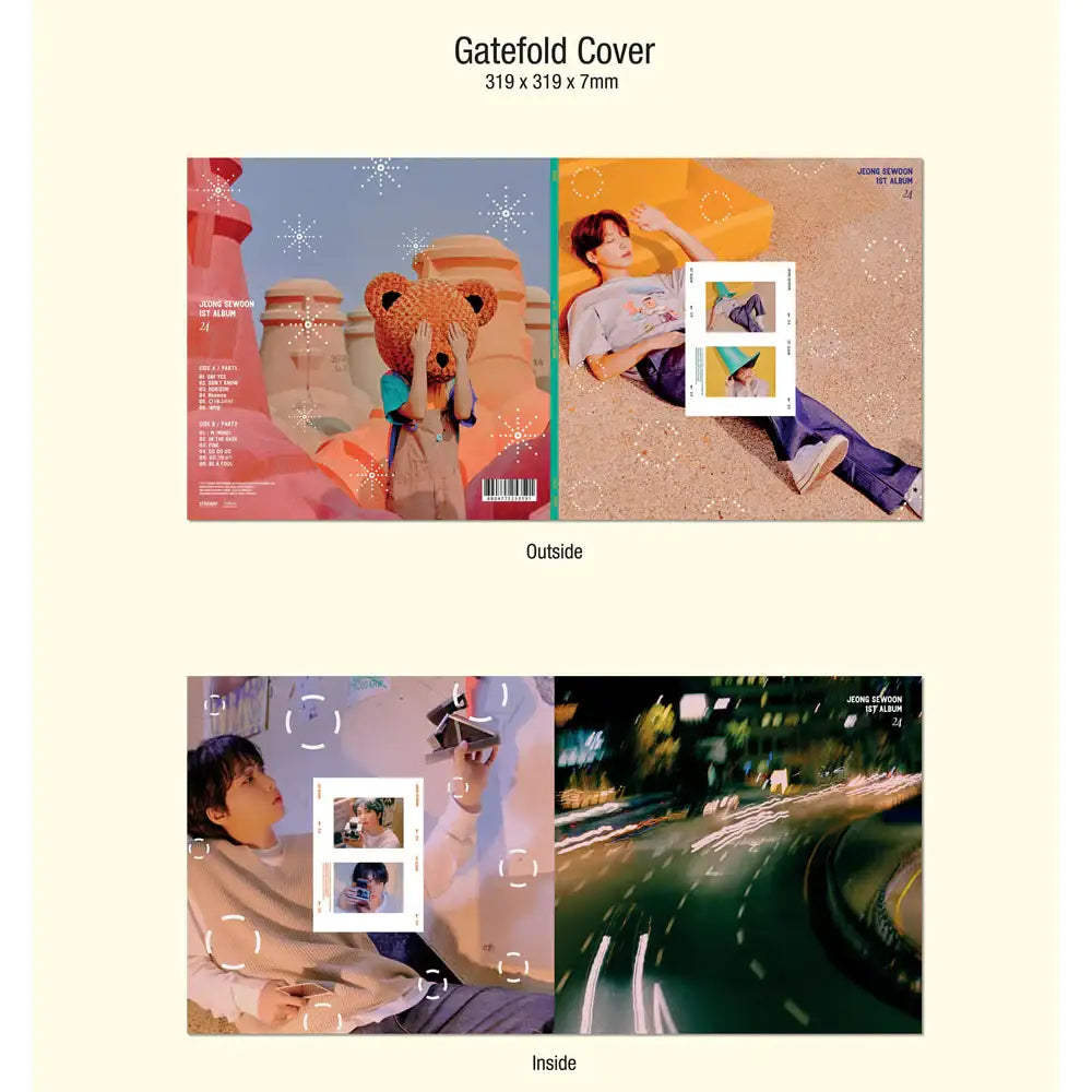 Jeong Se-woon - 24 : Album Vol. 1 (LP) - Jeong Se-woon - Album - Harumio