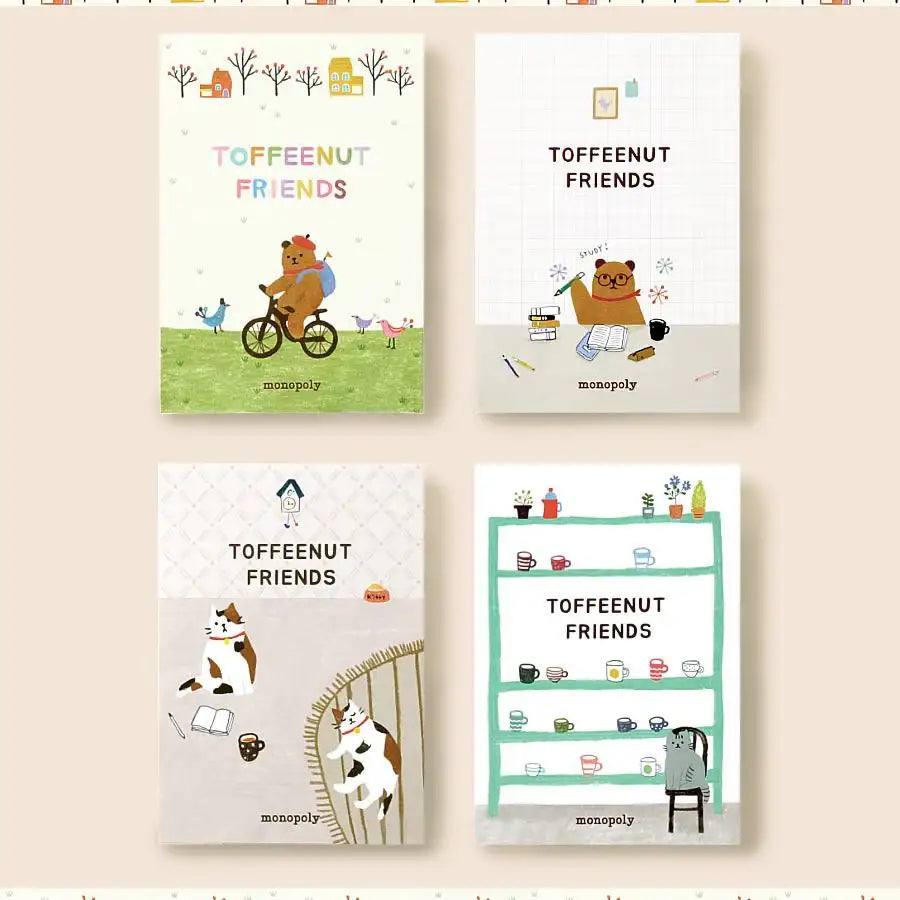 Monopoly - Toffeenut Memo Pad - Monopoly - Notebooks & Notepads - Harumio