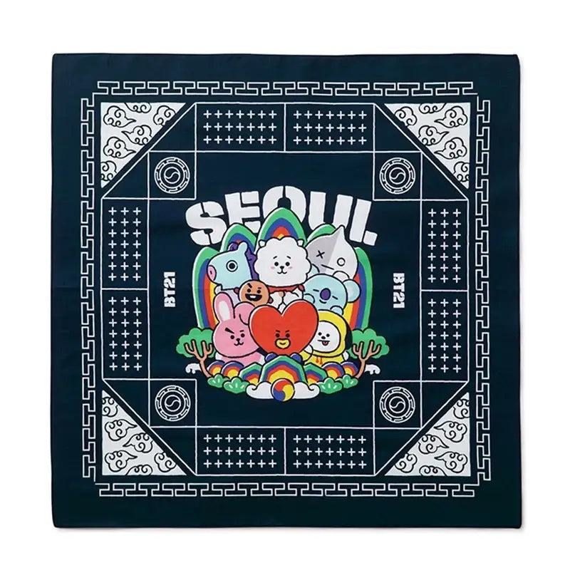 BT21 - City Edition Seoul - Bandana - BT21 - Fashion - Harumio