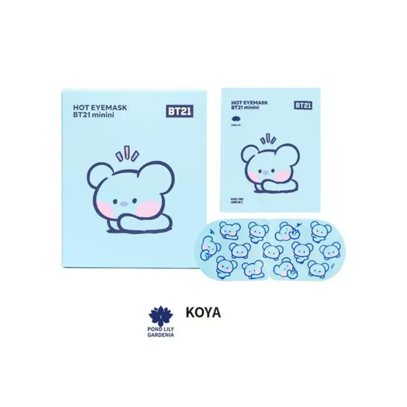 BT21 - Minini Hot Eye Mask - Line Friends - Accessories - Harumio