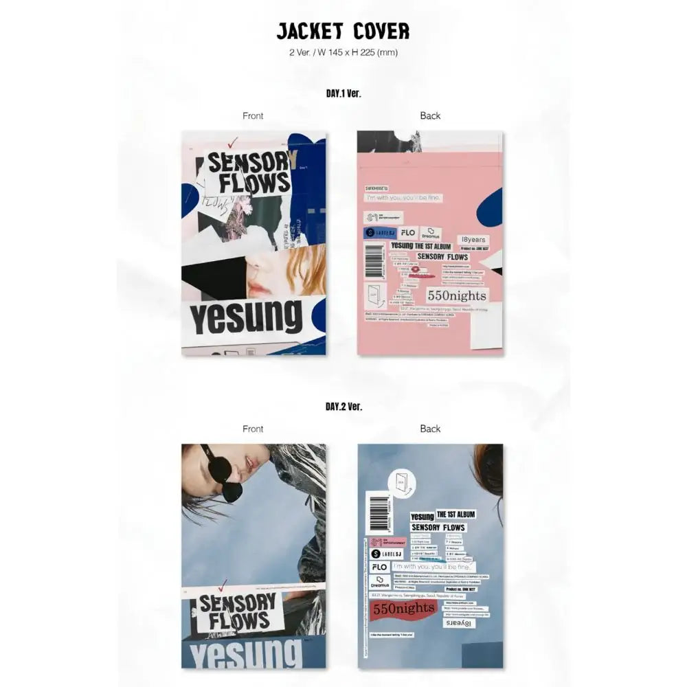 Yesung - Sensory Flows : 1st Full Album (Random) - Yesung - Album - Harumio