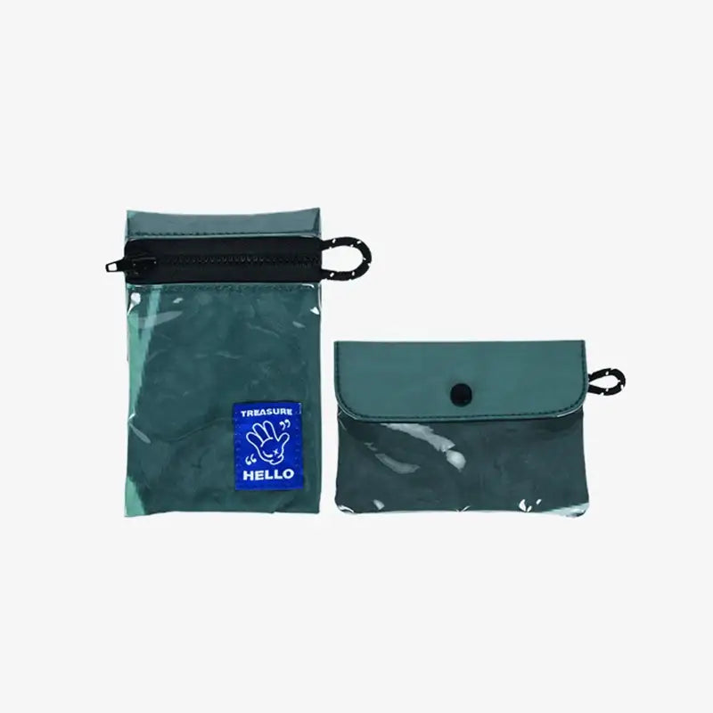 TREASURE - HELLO - Upcycling Card Wallet - TREASURE - Wallets - Harumio