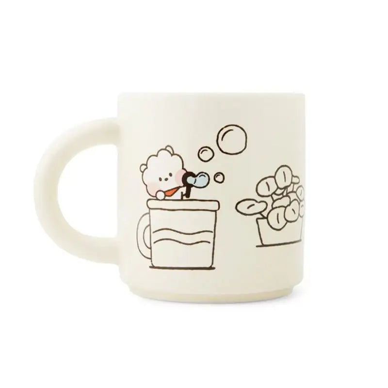 BT21 - Minini Ceramic Mug - LINE FRIENDS - Mugs - Harumio BT21 - Minini Ceramic Mug - LINE FRIENDS - Mugs - Harumio