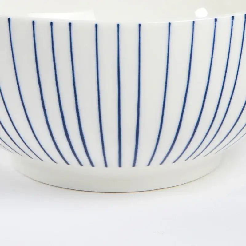 Korean L Blue Line Noodles Bowl Set For 2 - Modern House - Kitchenware - Harumio Korean L Blue Line Noodles Bowl Set For 2 - Modern House - Kitchenware - Harumio