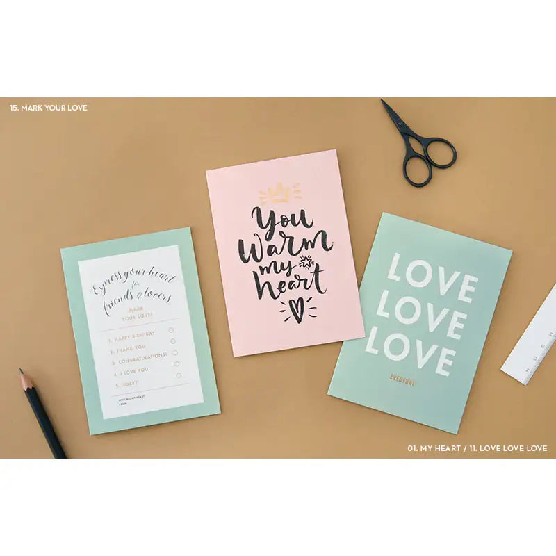 Second Mansion x 10x10 - Message Card Ver. 1 - 10x10 - Accessories - Harumio
