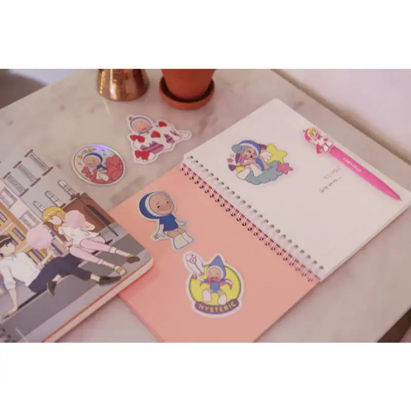 Yumi's Cells - Spring Notebook - Webtoon Friends - Notebook - Harumio