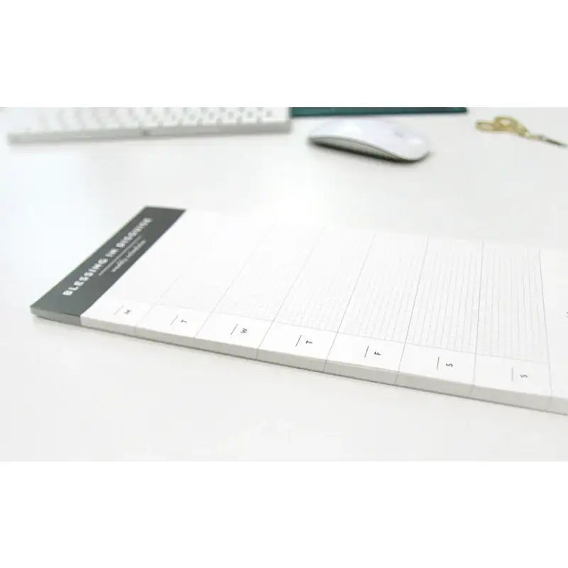 Second Mansion x 10x10 - Desk Side Weekly Scheduler - 10x10 - Accessories - Harumio