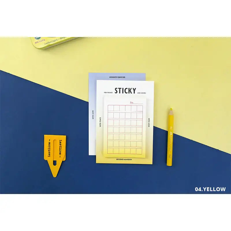 Second Mansion x 10x10 - Sticky IT Manuscript - 10x10 - Accessories - Harumio Second Mansion x 10x10 - Sticky IT Manuscript - 10x10 - Accessories - Harumio