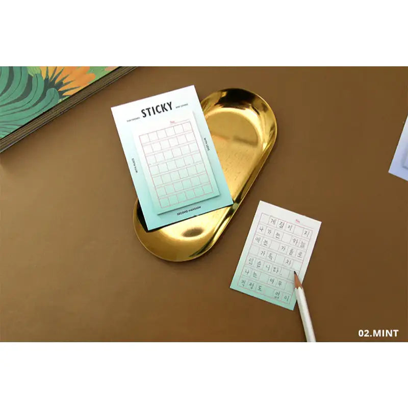 Second Mansion x 10x10 - Sticky IT Manuscript - 10x10 - Accessories - Harumio Second Mansion x 10x10 - Sticky IT Manuscript - 10x10 - Accessories - Harumio