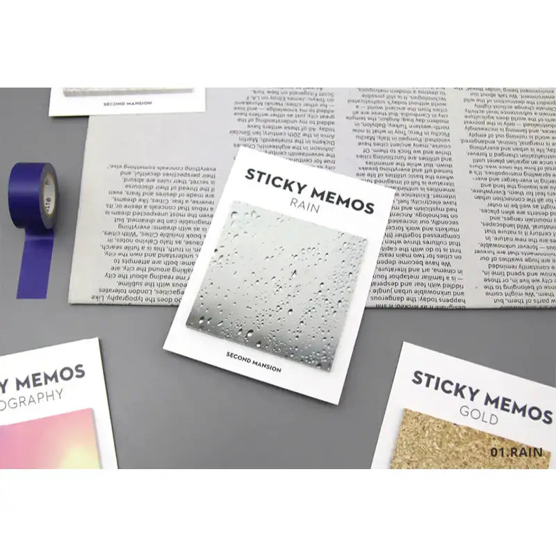 Second Mansion x 10x10 - Sticky Memo v.2 - 10x10 - Accessories - Harumio Second Mansion x 10x10 - Sticky Memo v.2 - 10x10 - Accessories - Harumio