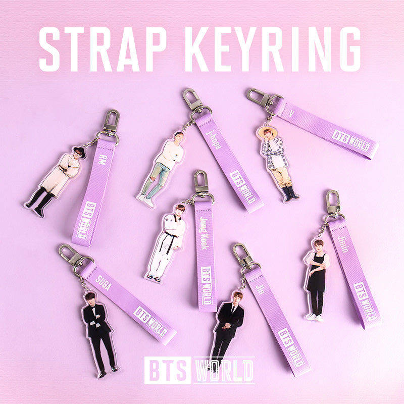 BTS World - Strap Keyring