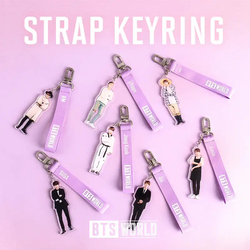 BTS World - Strap Keyring - BTS - Accessories - Harumio