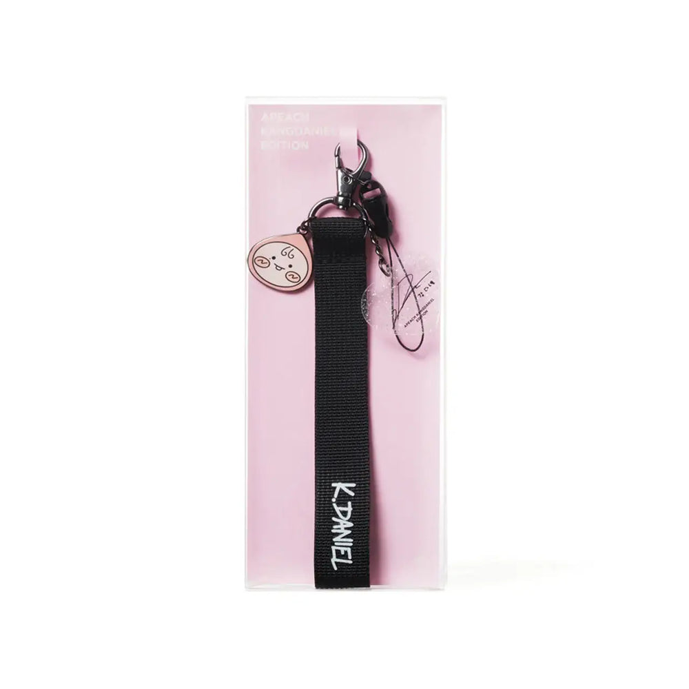 Apeach x KangDaniel - Apeach Strap Keyring - Apeach x KangDaniel - Accessories - Harumio Apeach x KangDaniel - Apeach Strap Keyring - Apeach x KangDaniel - Accessories - Harumio