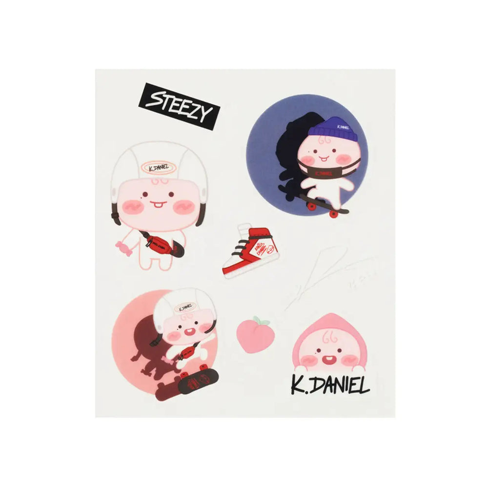 Apeach x KangDaniel - Apeach Sticker Set - Apeach x KangDaniel - Accessories - Harumio